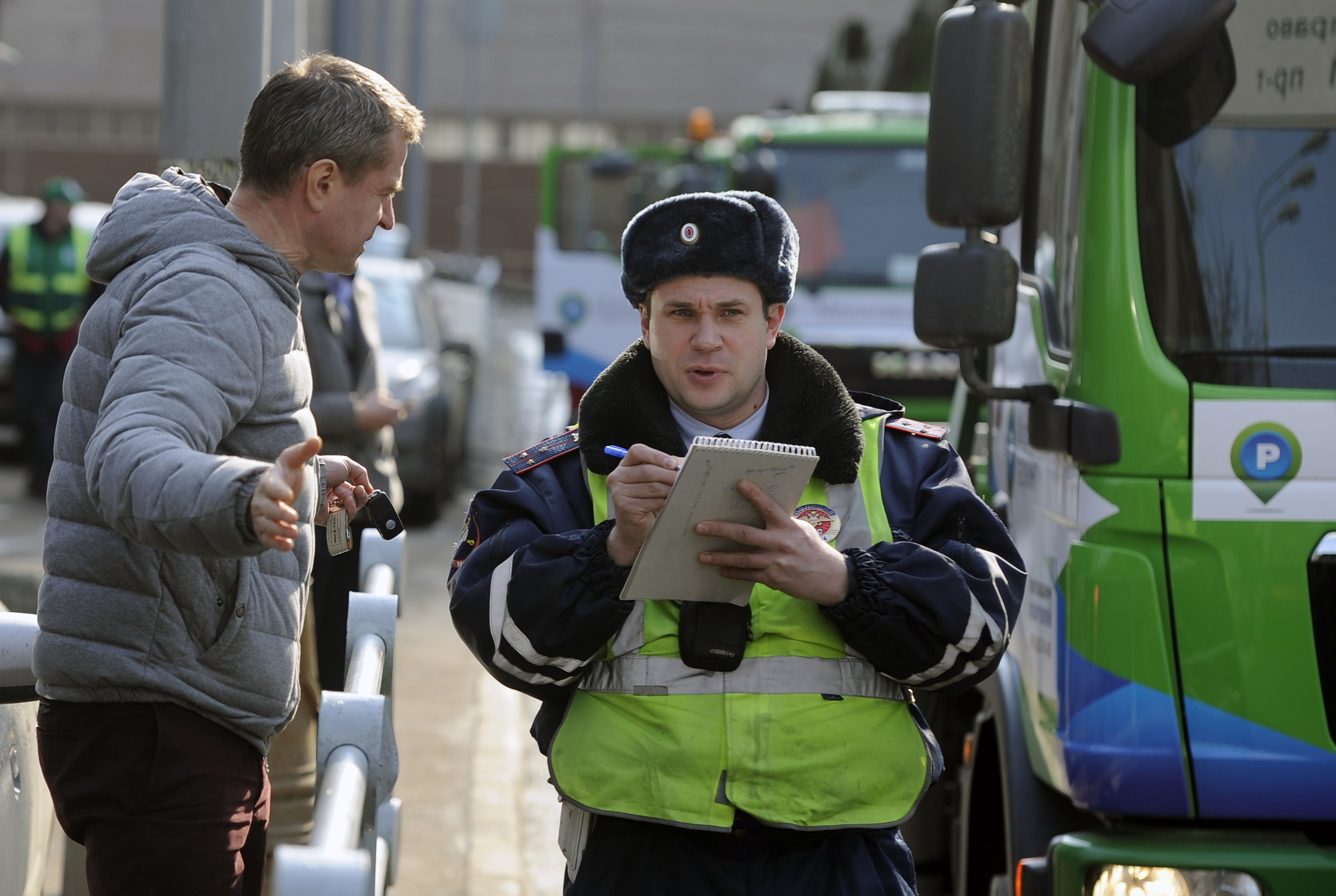 Составление протокола при отсутствии страховки